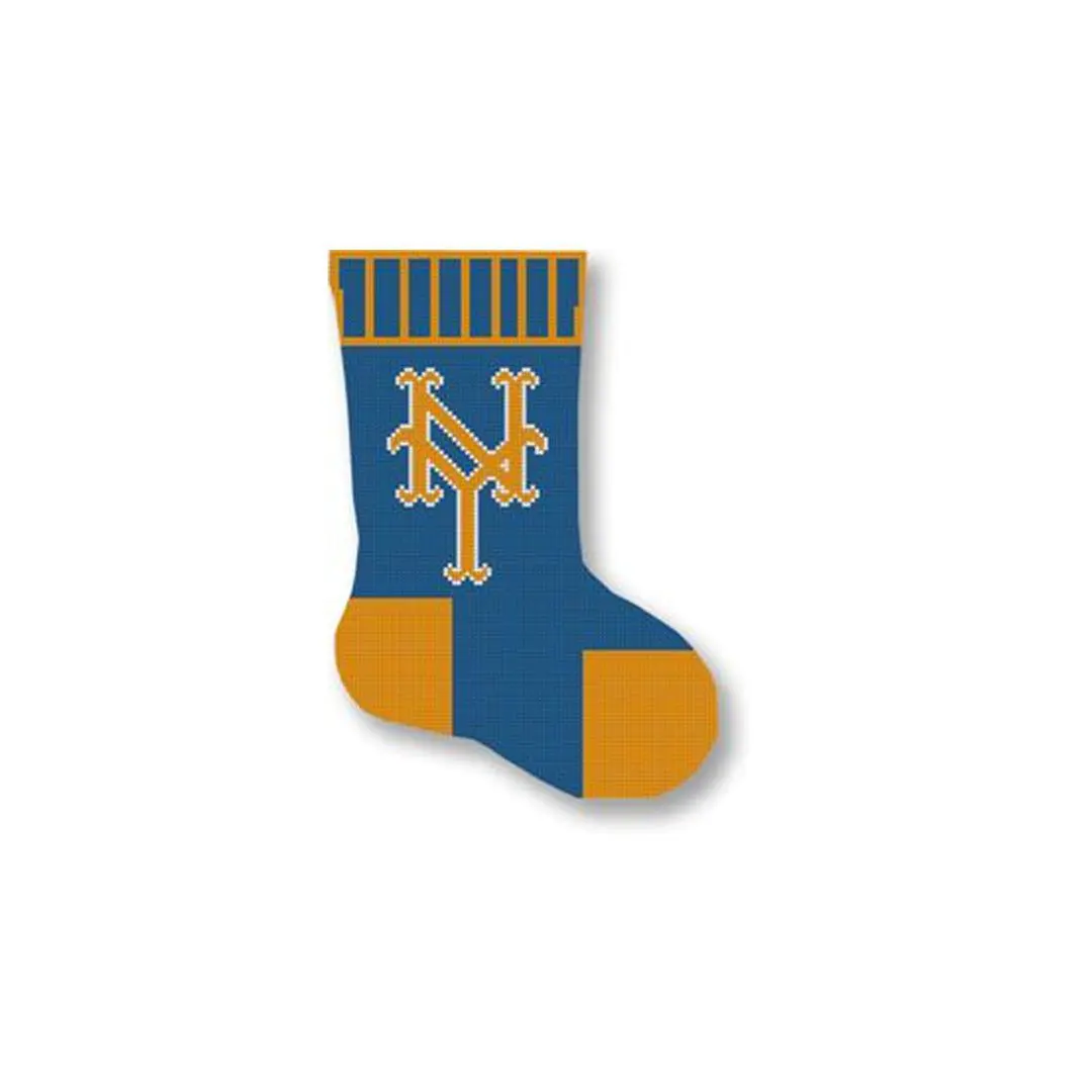 New York Mets Christmas stocking featuring Cecilia Eriksen.