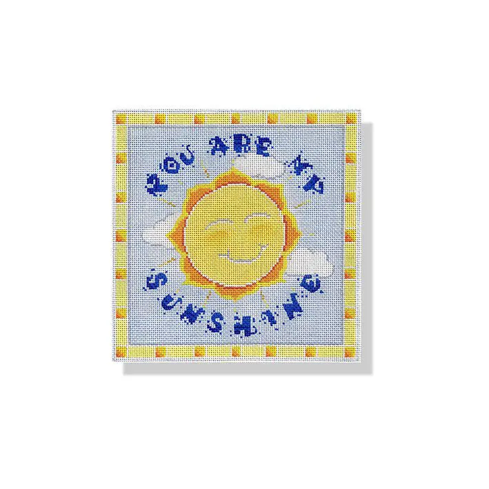 You are the sunshine cross stitch pattern.