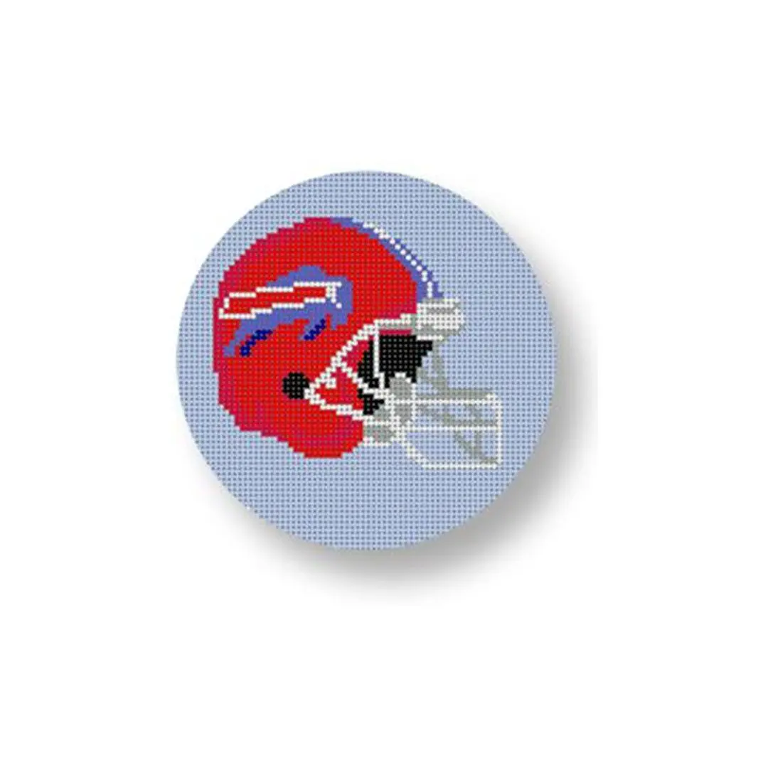 Buffalo Bills cross stitch pattern designed by Cecilia Ohm Eriksen.