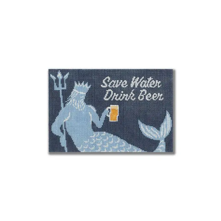 Save water drink beer home doormat - Cecilia