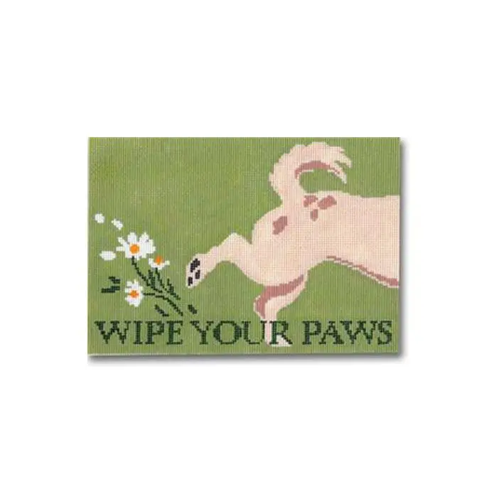 Wiping your paws wall decal designed by Cecilia Ohm Eriksen.