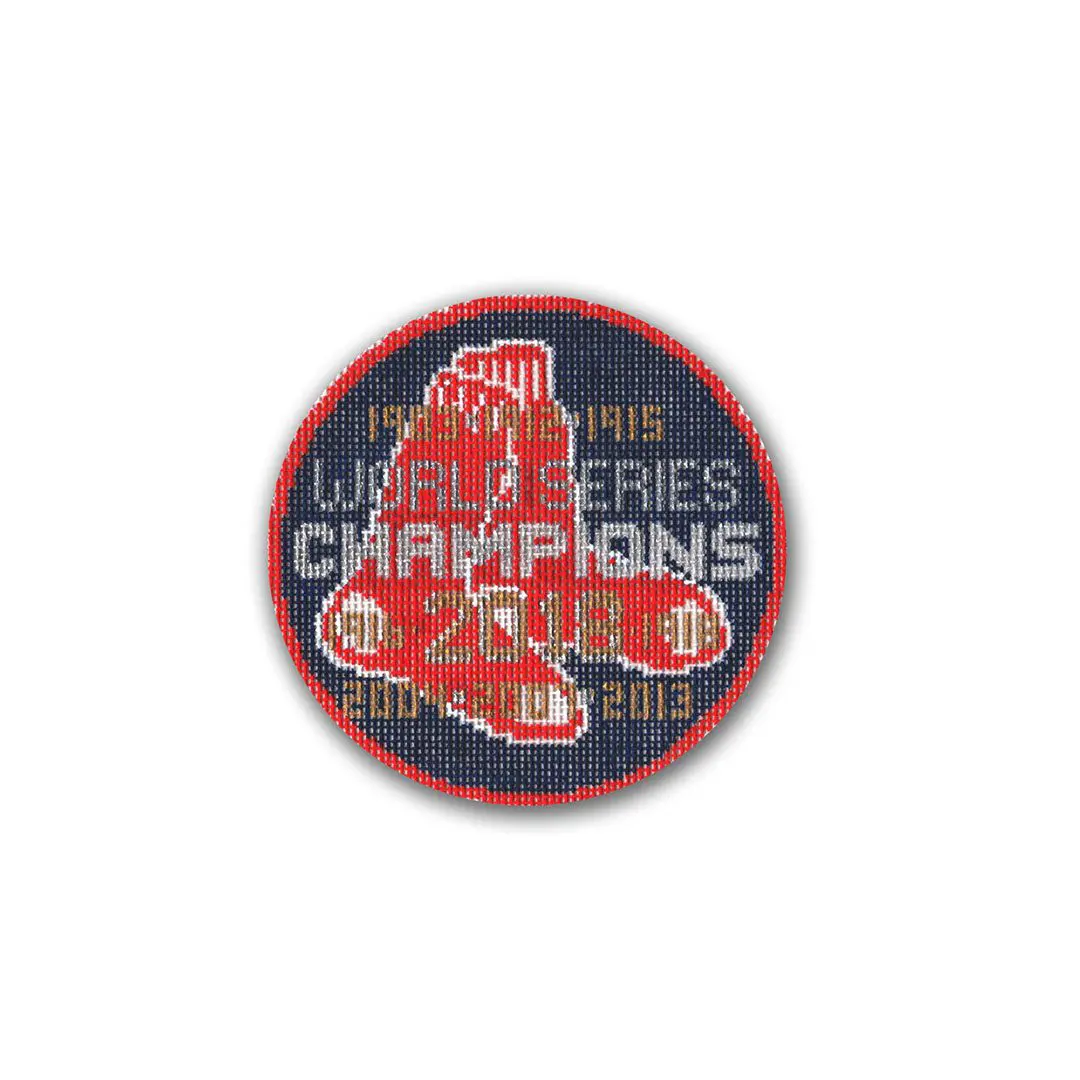 Boston Red Sox World Series Champions Patch featuring Cecilia Ohm and Eriksen.