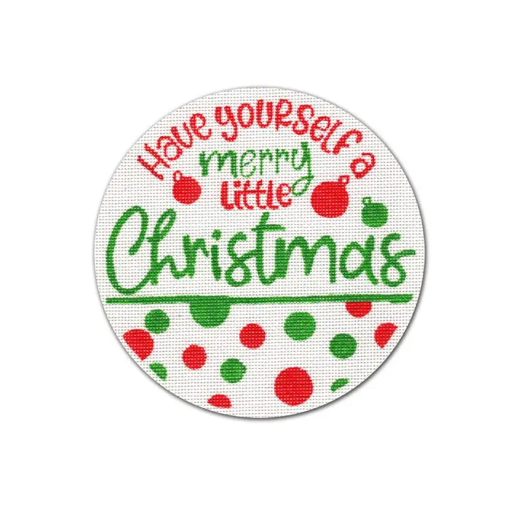 Have yourself a merry little christmas sticker featuring Cecilia Ohm Eriksen.