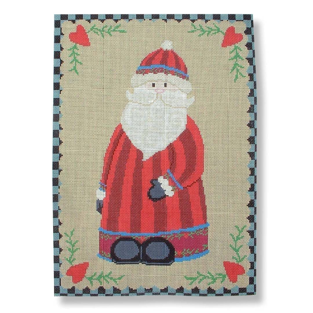 Santa Claus kitchen towel by Cecilia Ohm Eriksen.