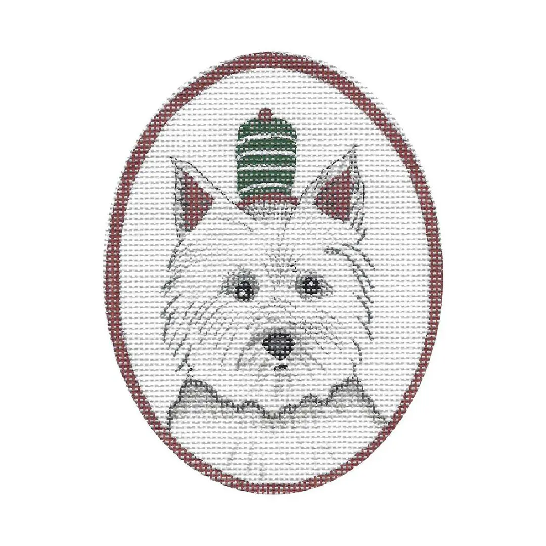 Cecilia Ohm Eriksen's West Highland Terrier Christmas ornament.