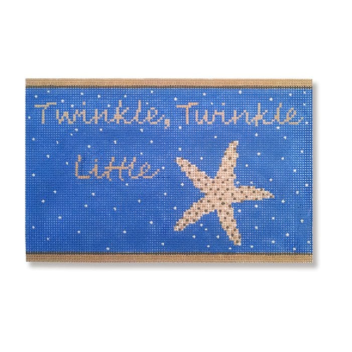 Twinkle twinkle little starfish doormat designed by Cecilia.